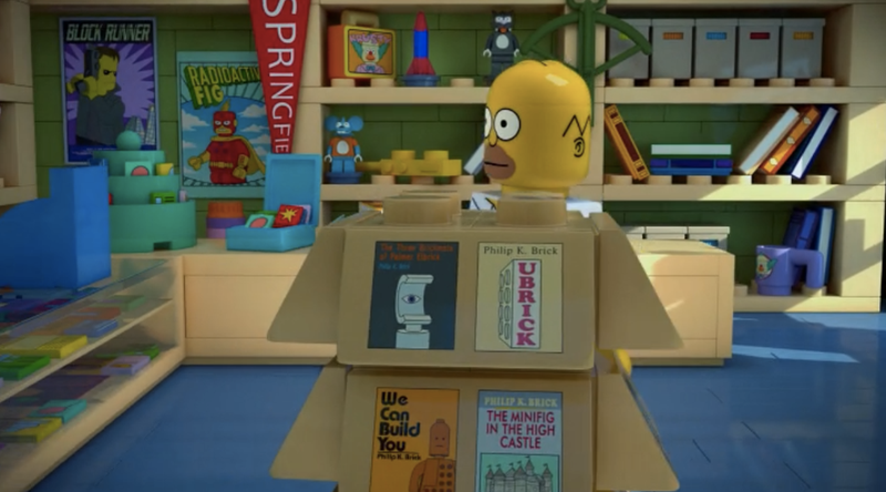 Illustration for article titled Last Night's LEGO Simpsons Episode Was Filled With Philip K. Dick Puns